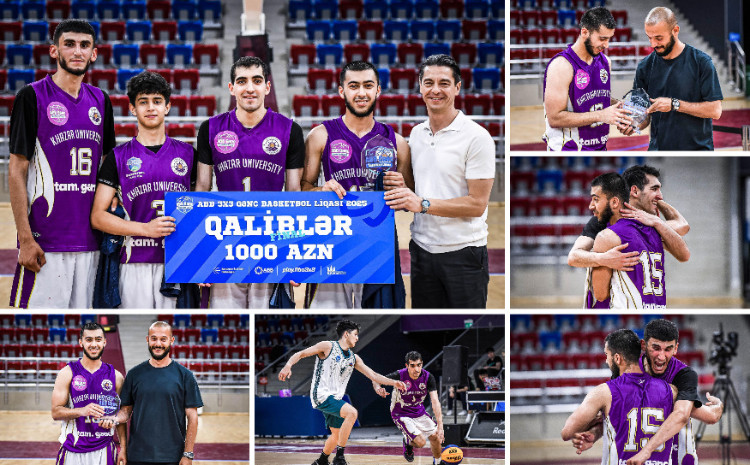 3x3 basketbol üzrə "ABB Gənc Basketbol Liqası"nın qalibi "Xəzər Universiteti 2" komandasıdır 