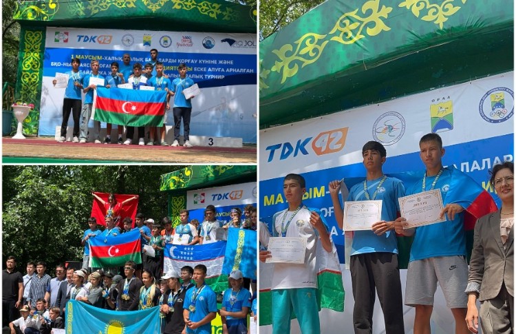 Gənc avarçəkənlərimiz Qazaxıstanda 14 medal qazanıb 