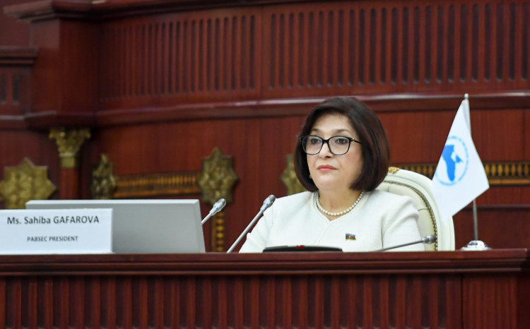 Speaker of Milli Majlis Sahiba Gafarova Addresses 65th General Assembly of Parliamentary Assembly of Black Sea Economic Co-operation 