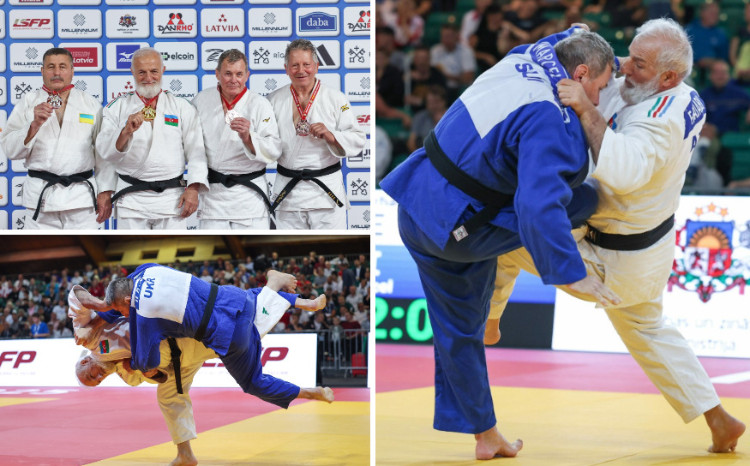 Riqada cüdo üzrə veteranlar arasında Avropa çempionatı start götürüb 
