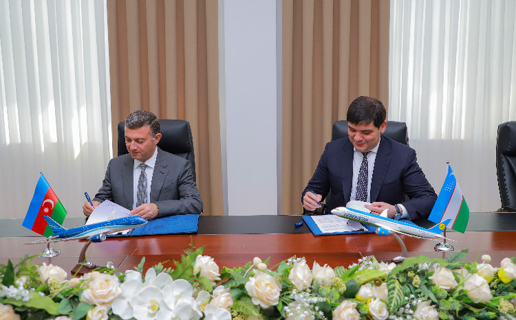 AZAL and Uzbekistan Airways Signed Code-Share Agreement 