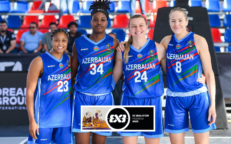 3x3 basketbol üzrə Avropa Kubokunun təsnifat mərhələsində millilərimizin rəqibləri müəyyənləşib 