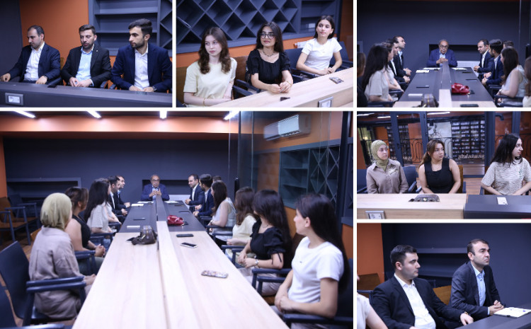 ADPU-nun  prorektoru gələcək təhsil liderləri ilə görüşüb 