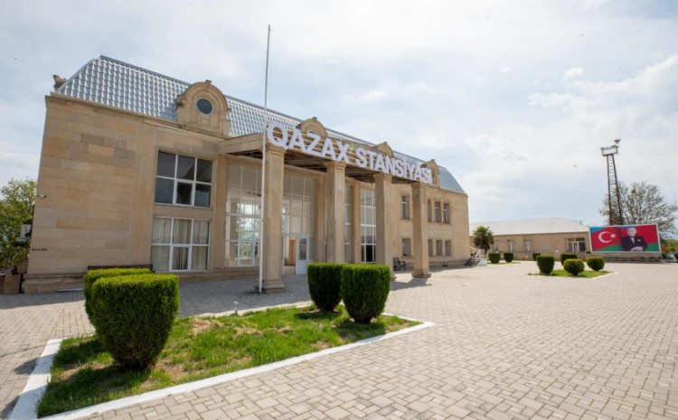 АЖД впервые запускает скоростные пассажирские поезда по маршруту Баку - Газах - Баку 