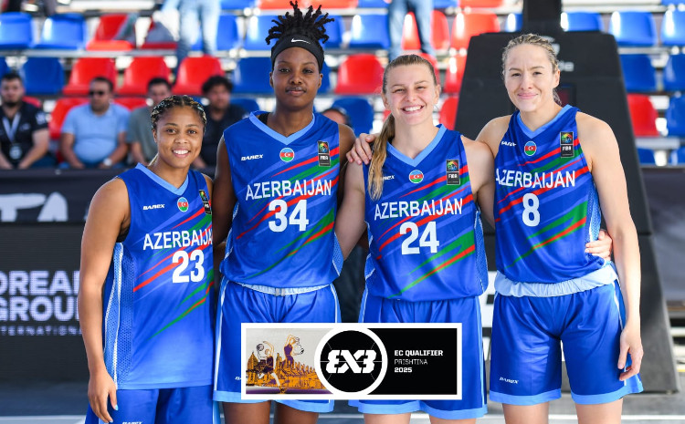 3x3 basketbol üzrə qadın millimiz ölkəmizi Avropa Kuboku 2025-də təmsil edəcək 
