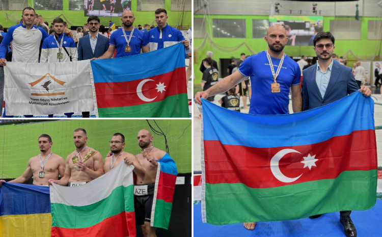 Sumoçularımız Avropa çempionatını 2 medalla tamamladı 