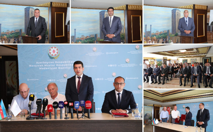 Möminə xatun türbəsinin bərpa və konservasiyasının aparılması ilə bağlı müqavilə bağlanılıb 
