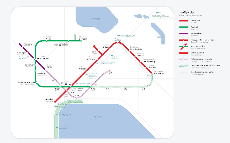 Bakı Metropoliteni yeni metro stansiyalarının tikintisi ilə bağlı layihələndirilmə işlərinə start verib 