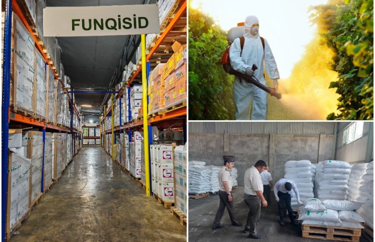 AQTA pestisid, bioloji preparat və aqrokimyəvi maddələrin istehsalı və dövriyyəsi sahəsində nəzarət tədbirlərini davam etdirir 