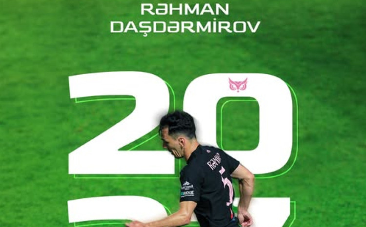 “Sabah” Rəhman Daşdəmirovla 2 illik müqavilə imzaladı 