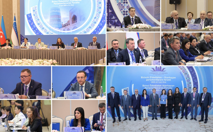 Birinci Özbəkistan-Azərbaycan Parlamentlərarası Forumda panellər üzrə müzakirələr və görüşlər keçirilib 