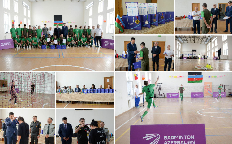 Məhkumlar arasında Badminton yarışı keçirilib 