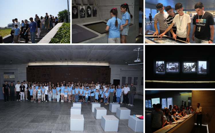 Участники Летнего лагеря посетили Губинский мемориальный комплекс геноцида 