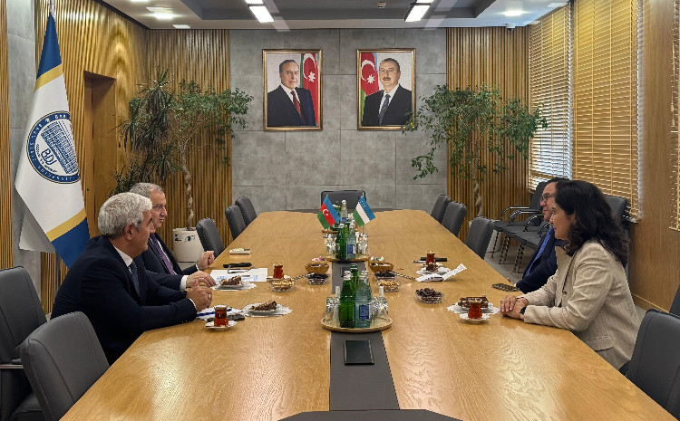 Встреча ректоров БГУ и Университета журналистики и массовых коммуникаций Узбекистана 