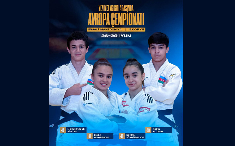 Yeniyetmə cüdoçularımız Avropa çempionatında 19 idmançı ilə təmsil olunacaq 