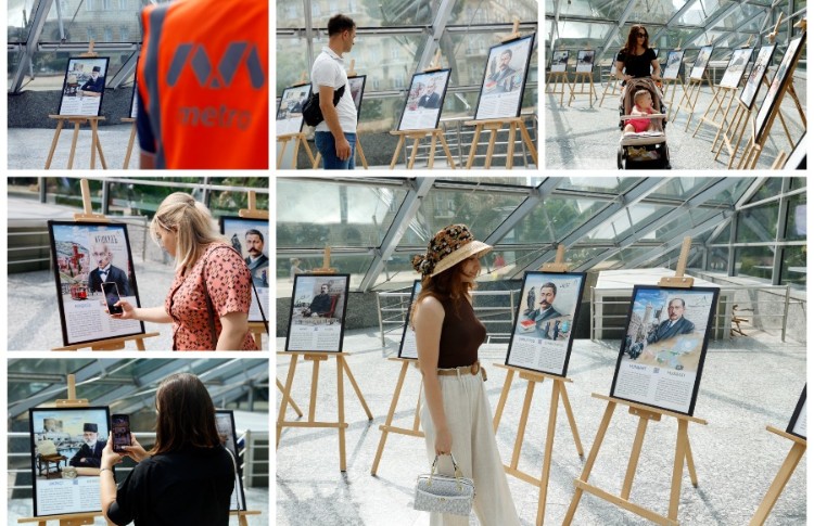 Mətbuatının 150 illiyi münasibətilə “İçərişəhər” stansiyasında xüsusi sərgi təşkil edib 