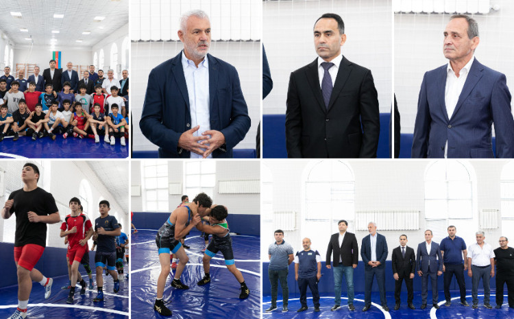 Güləş Federasiyasının yeni təlim-məşq mərkəzi açılıb 
