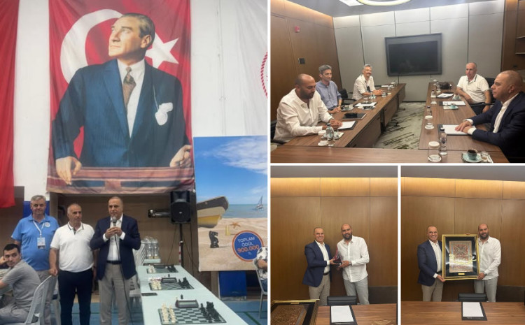 Azərbaycan və Türkiyə Şahmat Federasiyaları arasında əməkdaşlıq imkanları müzakirə olunub 