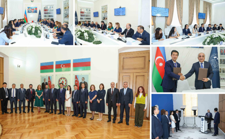 UNEC ilə Çinin Lanzhou Maliyyə və İqtisad Universiteti əməkdaşlığa start verdi 