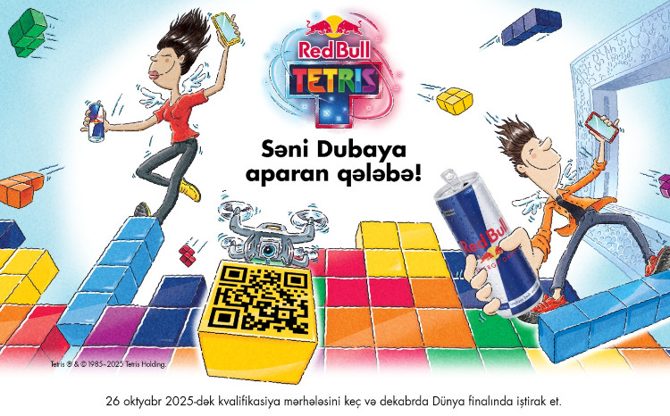 Red Bull Tetris start götürdü - Klassik oyunda yeni mərhələ! 