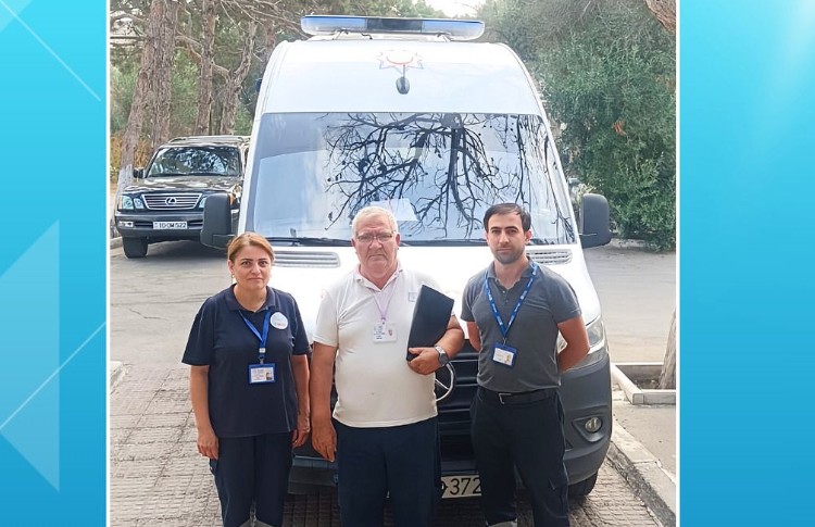 Mərdəkan çimərliyində batmaq təhlükəsi ilə üzləşən gəncin həyatı xilas edilib 