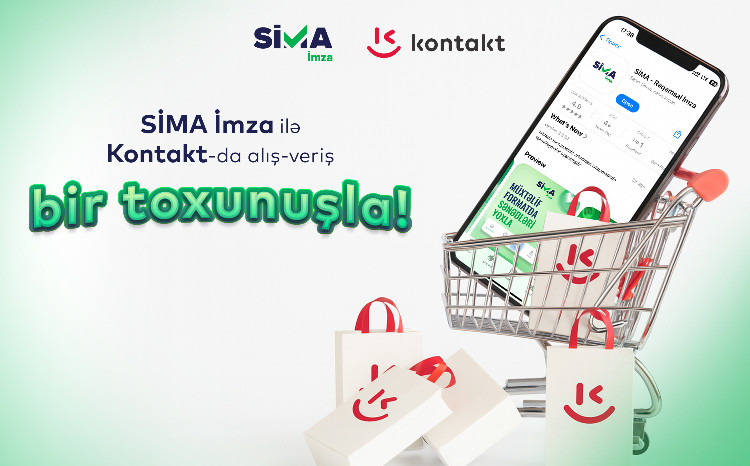 Shopping at “Kontakt” with “SİMA İmza”! 
