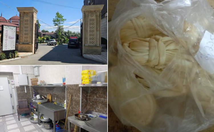 Bərdədə “Maqnoliya” restoranında mənşəyi məlum olmayan süd məhsulları aşkarlanıb 