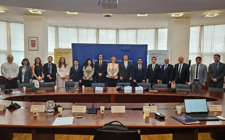 Azərbaycan nümayəndələri Xorvatiyada rəqəmsal təhlükəsizlik sahəsində təcrübə mübadiləsi ediblər 