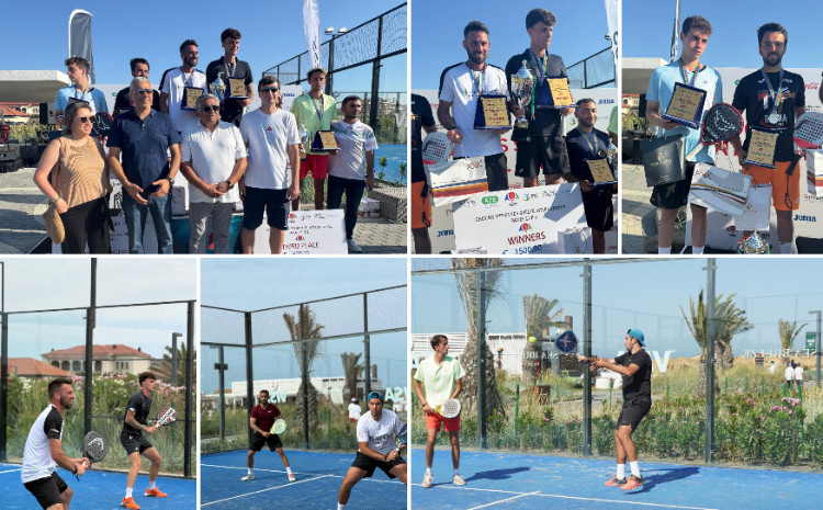“Crocus Fitness Sea Breeze International Padel Cup” seriyasında ikinci turnirə yekun vurulub 
