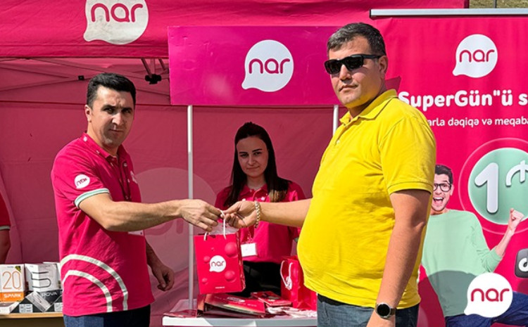 “Nar” Daşkəsən festivalında iştirak etdi 