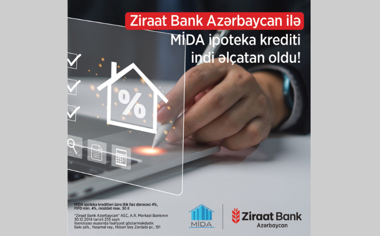 MİDA və “Ziraat Bank Azərbaycan” arasında əməkdaşlıq başladı! 