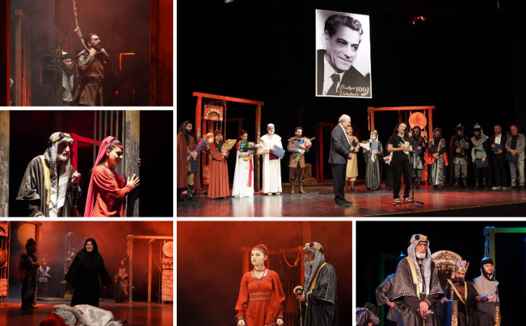 Şəki Dövlət Dram Teatrında “Dar ağacı” tamaşasının ictimai baxışı keçirilib 