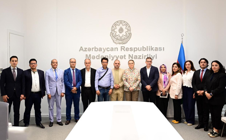 Mədəniyyət Nazirliyində mərakeşli jurnalistlərlə görüş keçirilib 
