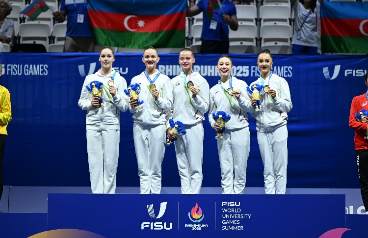 Tarixi Qələbə: Gimnastika üzrə komandamız Universiadada qızıl medal qazandı! 