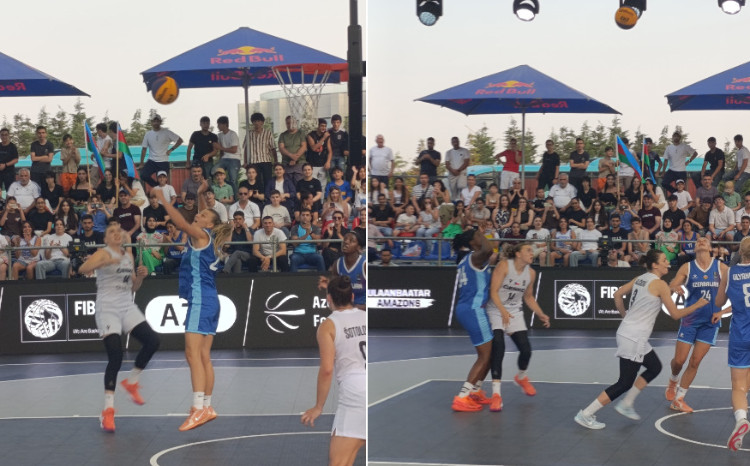 3x3 qadın millimiz Sumqayıt mərhələsinin 1/4 finalında! 