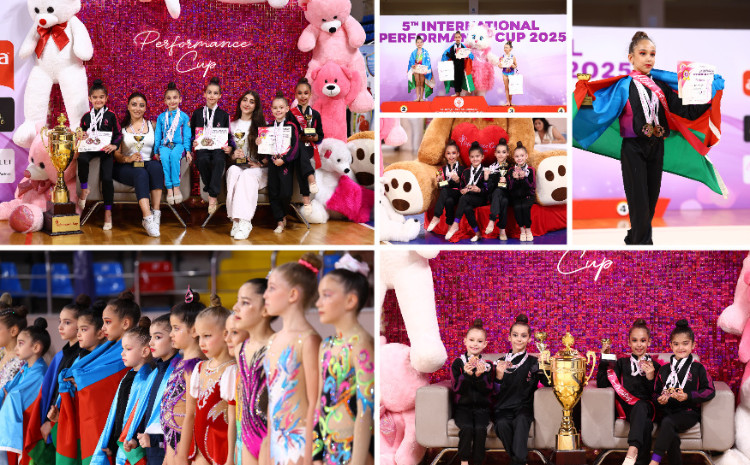 Azərbaycanlı gimnast Elif Hacıyeva İstanbuldakı beynəlxalq turnirdə qızıl medal qazandı 