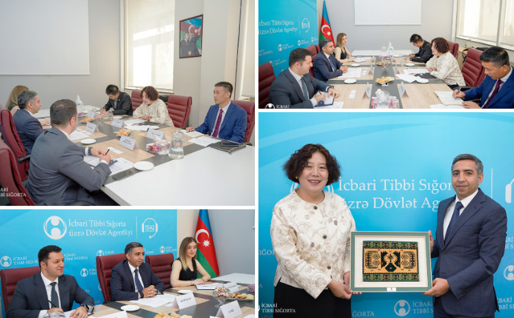 İcbari Tibbi Sığorta üzrə Dövlət Agentliyinin İdarə Heyətinin sədri Çin Xalq Respublikasının səfiri ilə görüşüb 