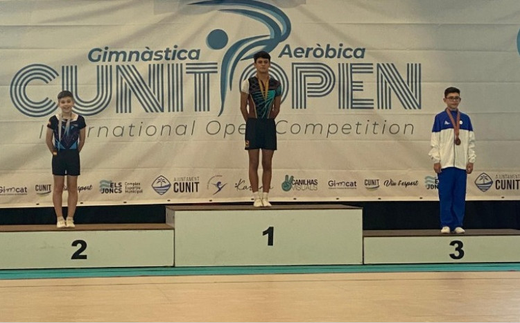 Gimnastlarımız İspaniyada keçirilən beynəlxalq turnirdə çıxış ediblər 