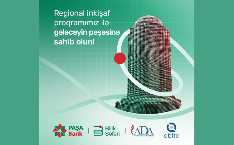 Gəncədə “PAŞA Bank”ın “Bilik səfəri” regional inkişaf layihəsinə qeydiyyat davam edir 
