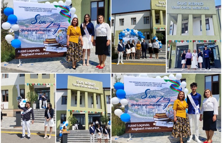 Laçın rayonunun Sus kənd tam orta məktəbinin tarixində bir ilk yaşanıb 