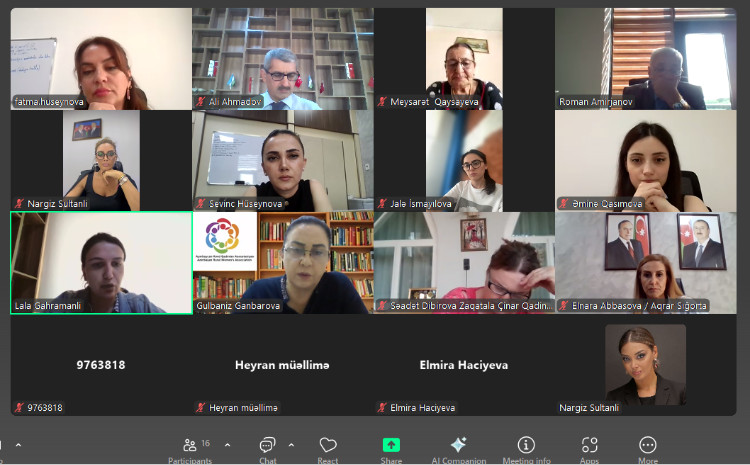 Aqrar Sığorta Fondu və Azərbaycan Kənd Qadınları Assosiasiyası arasında görüş keçirilib 