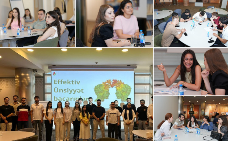 SOCAR-ın "Gənc İstedadlar Proqramı"nın iştirakçıları üçün “yumşaq bacarıqlar” üzrə təlimlər keçirilir 
