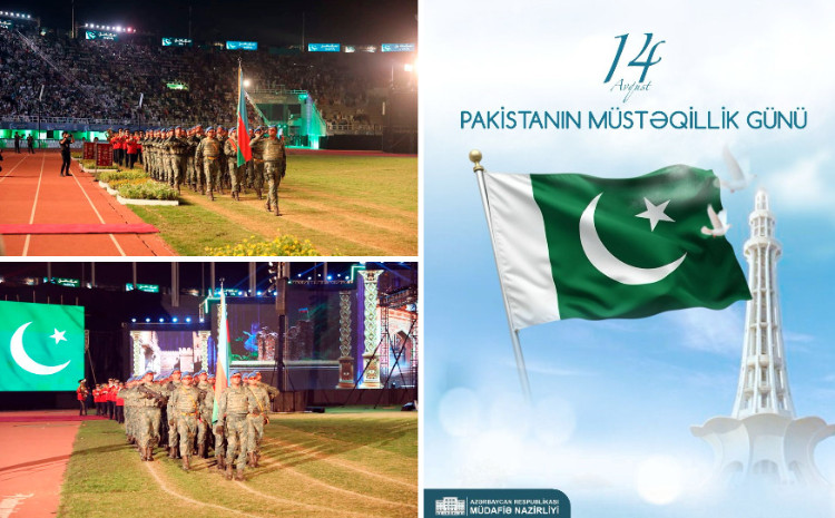 Азербайджанские военнослужащие приняли участие в военном параде в Пакистане - ВИДЕО