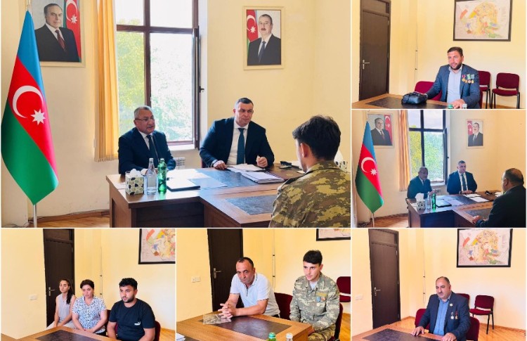 Daşkəsəndə keçmiş məcburi köçkünlərin müraciətləri dinlənilib 