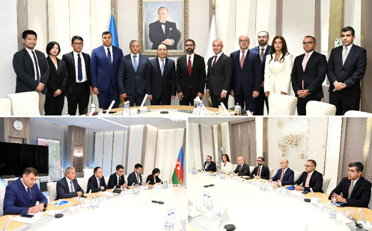 SOCAR-ın prezidenti Çin Milli Kimya Mühəndisliyi və İnşaat Korporasiyasının İdarə Heyətinin sədri ilə görüşüb 