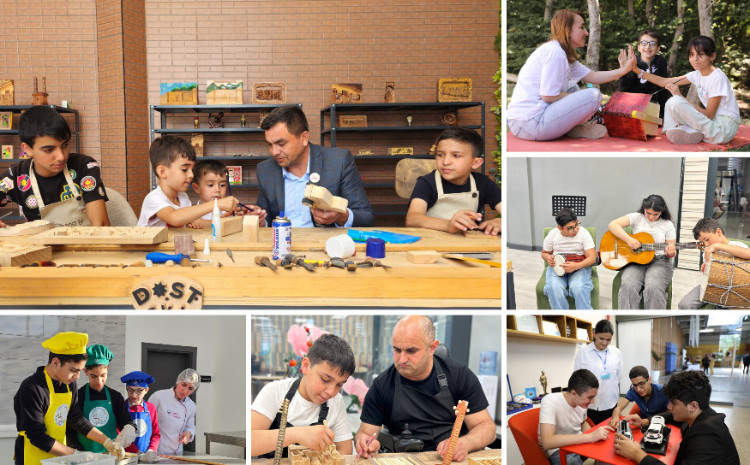 DOST İnklüziv İnkişaf və Yaradıcılıq Mərkəzi və filiallarında ötən dövrdə 770 benefisiara xidmət göstərilib 