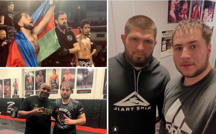 Soydaşımız Kaliforniyada keçirilən MMA döyüşündə qalib gəlib 