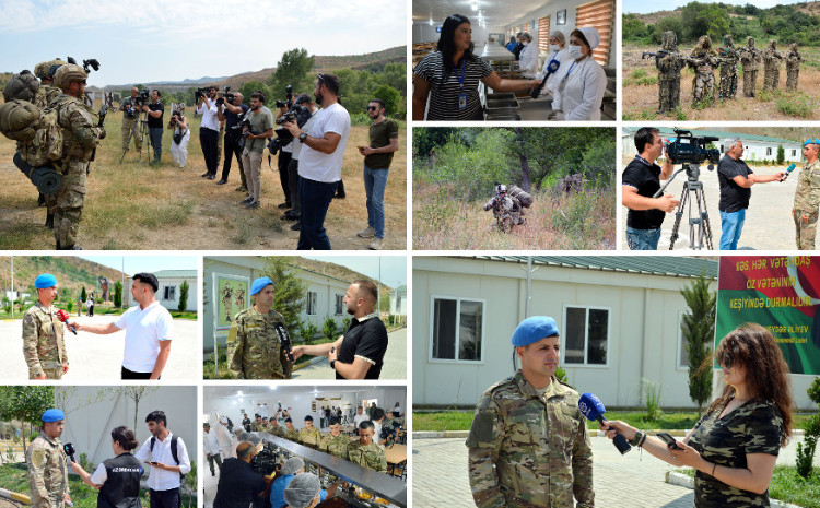 В воинской части состоялся медиа-тур - ВИДЕО