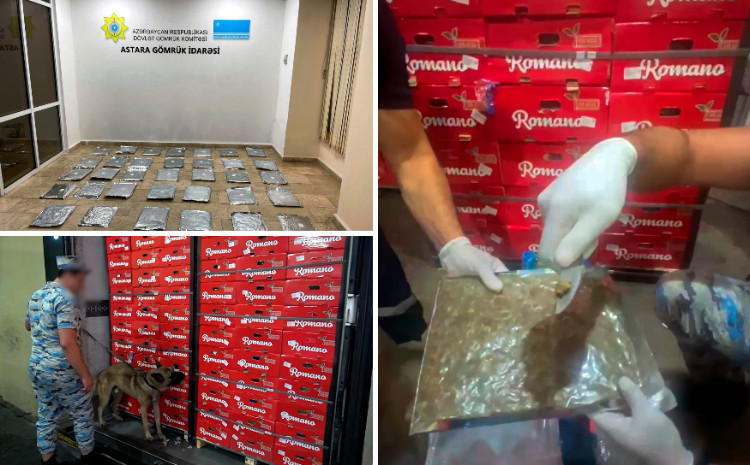 30 kiloqramdan artıq narkotik vasitə aşkar edildi 