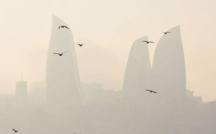 Havada toz  müşahidə olunur 